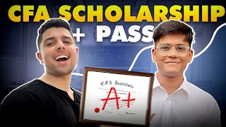 CFA ACCESS SCHOLARSHIP  CFA EXAM tips Full Interview with Ayush [upl. by Tare]