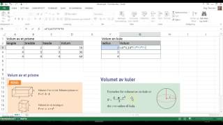 Excel  formler [upl. by Nwad198]