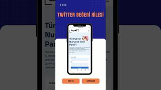 Twitter Beğeni Hilesi  2024 Güncel [upl. by Terrena]