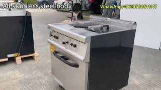 Gas deep fryer [upl. by Retniw806]