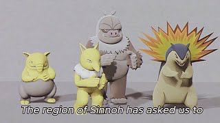 Slaking and Typhlosion did what 3D Animation [upl. by Clorinde742]