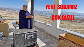 YENİ SOBAMIZI KURACAĞIMIZ YERİNİ HAZIRLIYORUZ [upl. by Aveneg]