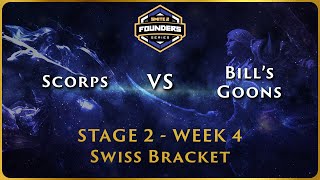 SMITE 2 Founders Series  Stage 2 Swiss  EMEA Week 4  Scorps vs Bills Goons [upl. by Amoeji]