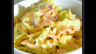 Salade Coleslaw I BINTAS SALAD 01 [upl. by Gannon319]