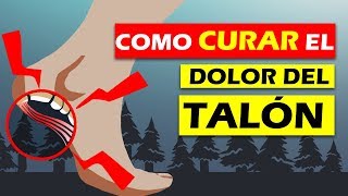 Cómo curar el dolor del talón fascitis plantar y espolón calcáneo [upl. by Viridi968]