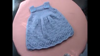 robe etoile bebe au tricot [upl. by Dagall]