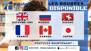 Bourses dÉtude 2022 2023 Entièrement Gratuite [upl. by Ikey]