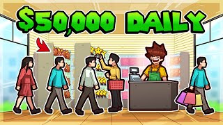 This card shop layout makes 50000 daily in TCG Card Shop [upl. by Ferro]