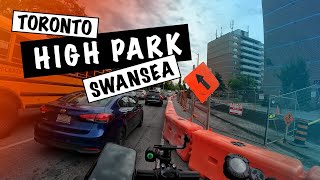 Torontos High Park Swansea  Vsett 10 R  DJI Action 4 Auto Settings [upl. by Nnylg]