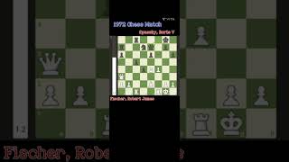 Day5 Spassky Vs Fischer Classic 1972 chess match Legends [upl. by Ramsa808]