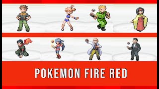 Pokemon FireRed Version All Gym Leader Battles No Commentary [upl. by Kingdon587]