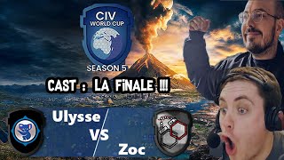 ZERATOR ET LEGE COUPE DU MONDE DE CIV VI GAME 1 [upl. by Carlos]