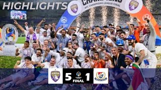 Al Ain STUNS Yokohama FM 51 AFC Champions League Final Highlights 2024 [upl. by Enomad]