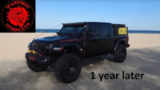 One Year with a built 2022 Jeep Gladiator EcoDiesel [upl. by Gannes138]