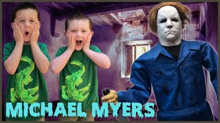 Michael Myers Lowes Halloween 2022  Unbox Setup Halloween Animatronic  Gemmy Michael Myers 2022 [upl. by Carree]