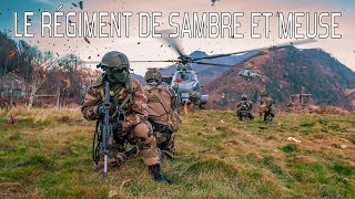 LE RÉGIMENT DE SAMBRE ET MEUSE  Chant Militaire ⚔️🇫🇷 avec paroles [upl. by Ahsenac]