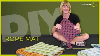 DIY Tutorial How to Weave a Rope Mat  EDELRID [upl. by Ez146]