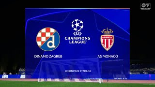 Dinamo Zagreb vs AS Monaco [upl. by Pincince]