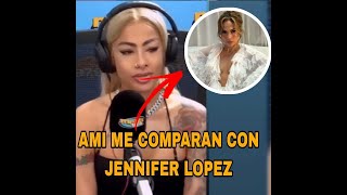 Yailin dice que la comparan con Jennifer López la diva de bronk [upl. by Zavras466]