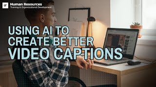 Using AI to Create Better Video Captions [upl. by Auqenes]