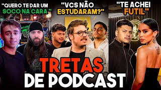 AS MAIORES TRETAS EM PODCAST [upl. by Alexi]