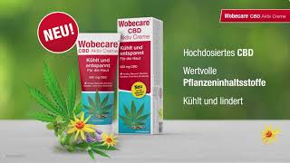 Wobecare CBD Aktiv Creme  Erlebe die neue Bewegung  Kühlt und lindert [upl. by Eimaraj926]