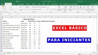 Excel do zero para iniciantes  Aula 01 [upl. by Deraj346]