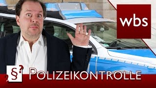 Darf ich mich gegen eine Polizeikontrolle wehren  Rechtsanwalt Christian Solmecke [upl. by Adamek]