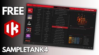 Free Sampletank 4 by Ik Multimedia [upl. by Oiramal]