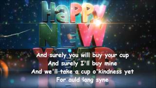 Auld Lang Syne with lyrics Sung by Lea Michele From New Years Eve Movie [upl. by Ariik]