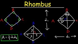 Rhombus Basic Introduction  Geometry [upl. by Capwell]