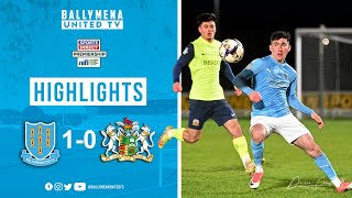 MATCH HIGHLIGHTS  Ballymena United 10 Glenavon [upl. by Gun]