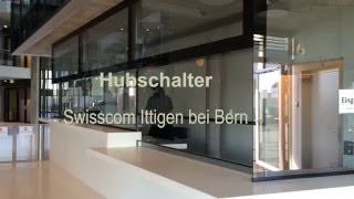 Hubschalter Swisscom Ittigen bei Bern [upl. by Eednil]