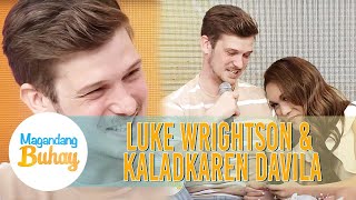 Luke becomes emotional in his message to Kaladkaren  Magandang Buhay [upl. by Suirred]