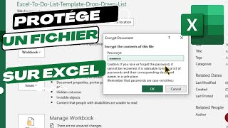 Comment Protégez vos fichiers Excel par mot passe en 3 clics  Chiffrer vos fichiers Excel [upl. by Hege]