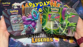 Opening Both Paradox Clash Pokemon TCG Tins [upl. by Brian]