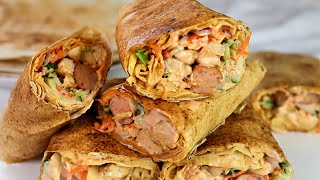 HOW TO MAKE PERFECT SHAWARMA  CHICKEN SHAWARMA  SISI JEMIMAH [upl. by Aihsei374]