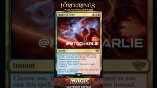 Flame of Anor  Lord of the Rings Tales of MiddleEarth Magic the Gathering [upl. by Schnell]