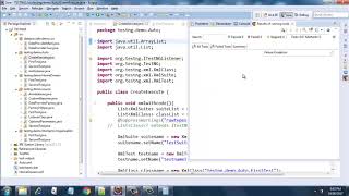 Create TESTNG XML Programmatically [upl. by Anej]