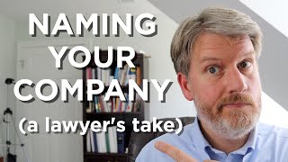 HOW TO NAME YOUR COMPANY get the best Trademark [upl. by Leo448]