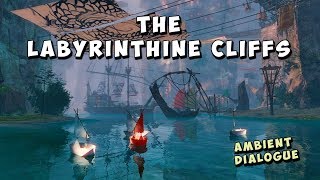 Guild Wars 2  Ambient Dialogue Festival of the Four Winds  Labyrinthine Cliffs [upl. by Eppillihp]