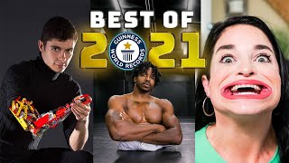 BEST OF 2021  Guinness World Records [upl. by Finnigan]