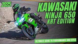 2025 Kawasaki Ninja 650 ABS KRT Edition  Ultimate Guide to Performance and Style  Motorbikespace [upl. by Suirtemid]