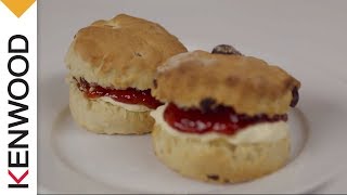 Scones Recipe  Demonstrated with Kenwood Chef [upl. by Nalahs]