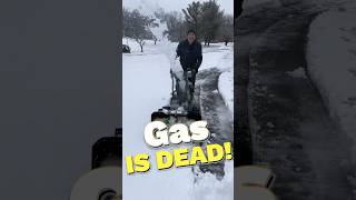 Skeptical of Battery Power  Brand New EGO 28inch Snowblower ❄️🔋 [upl. by Ylrehc]