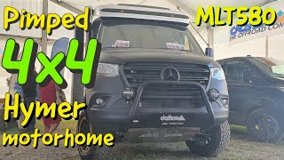 Pimped Hymer MLT580 4x4 motorhome tour [upl. by Lilia]