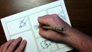 How to Make A Comic Book  Creating A Page [upl. by Naloj9]