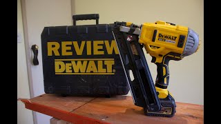 Dewalt Framing Nail Gun DCN692NXE 30°34° professional Review [upl. by Barnet]