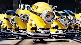 Minion al 100 scatenati in Cattivissimo me 3 il momento della prigione non ha prezzo 🌀 4K [upl. by Anuska]