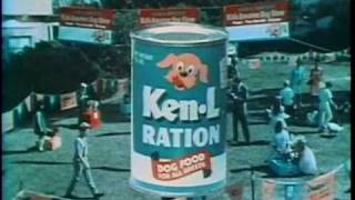 Vintage Ken L Ration Commercial  Dog Contest [upl. by Ettenej442]